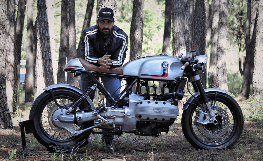 The BMW K1100 LT Cafe Racer by Dragon's Motorcycle-4