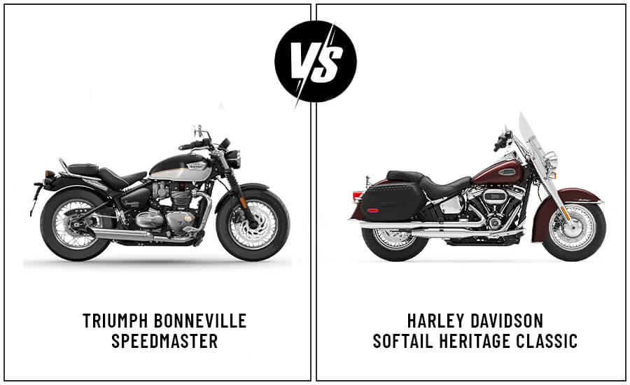 Which Is Better: Triumph Bonneville Speedmaster Vs. Harley Softail Heritage Classic