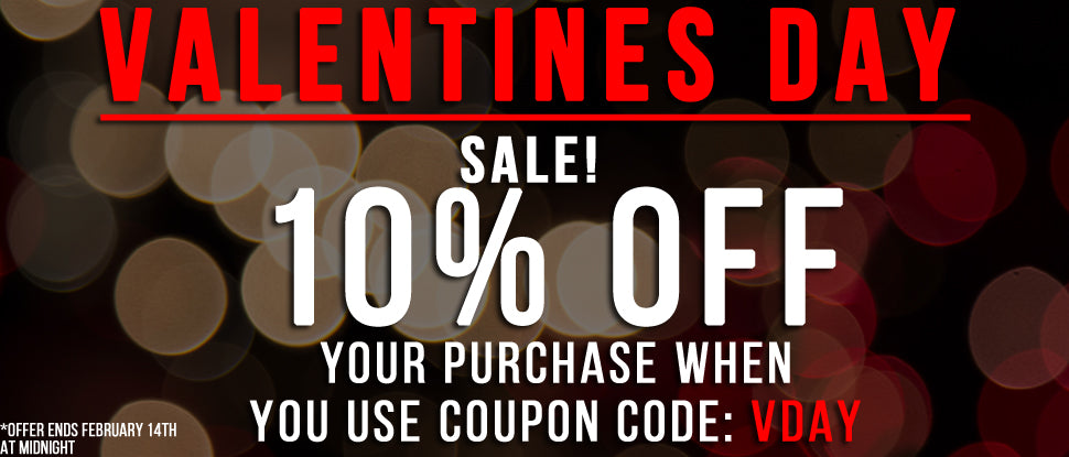10% Off All Bags Now Through Valentines Day