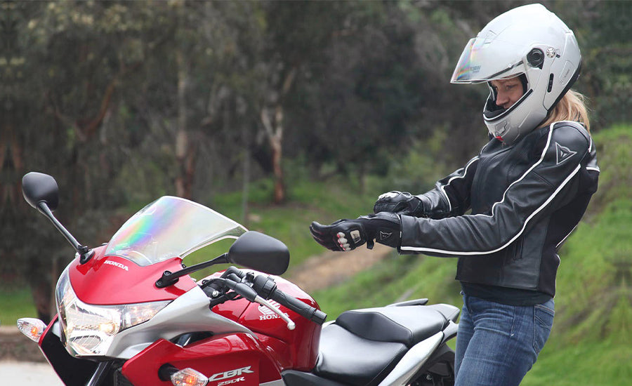 Wearing Riding Gear and Abiding by Traffic Laws