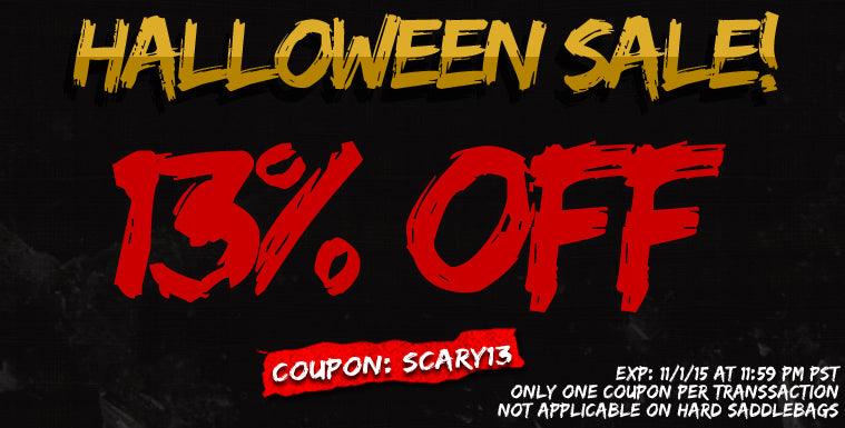Halloween Sale – 13% Off