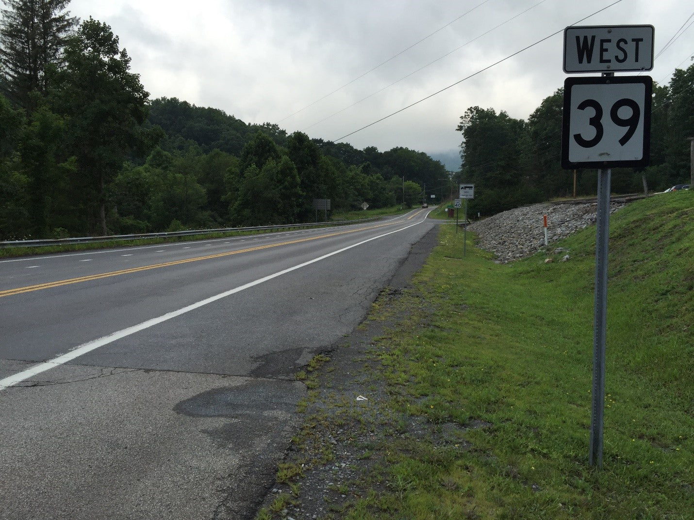 West Virginia 39 - motorcycle roads and destination