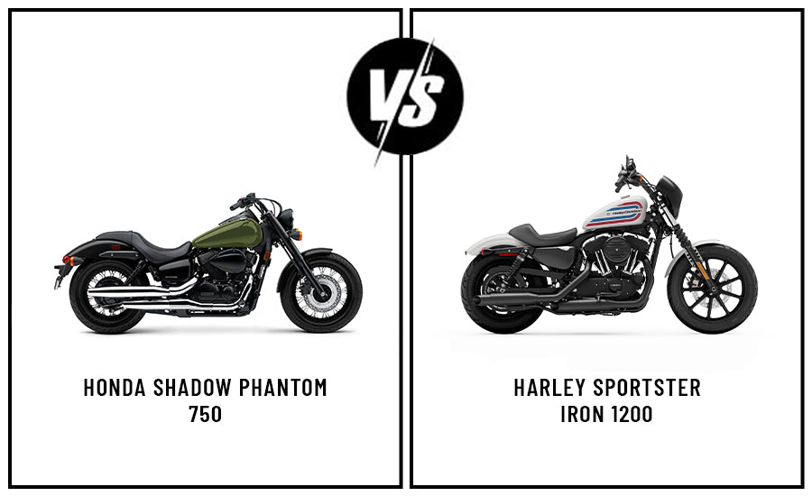 Which is Better: the Honda Shadow Phantom 750 or the Harley Sportster Iron 1200?