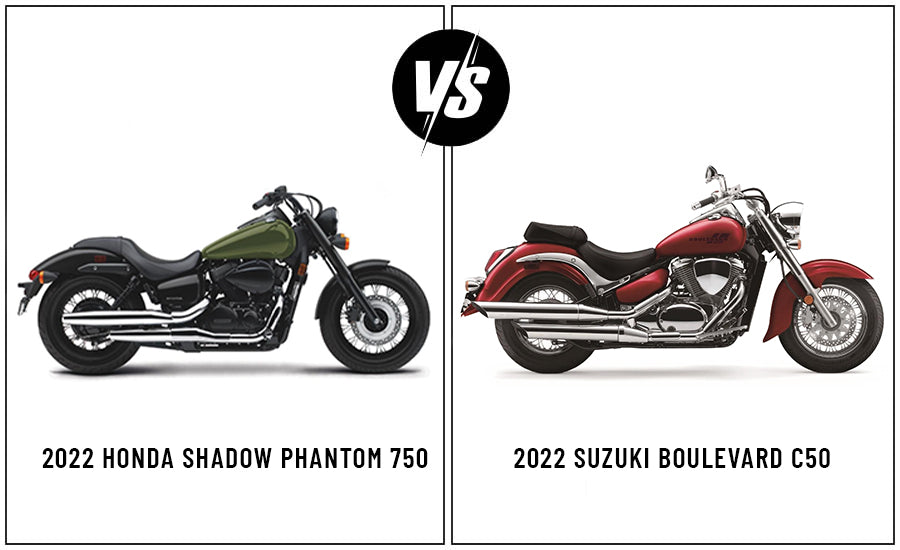 Which is Better: the Honda Shadow Phantom 750 or the Suzuki Boulevard C50?