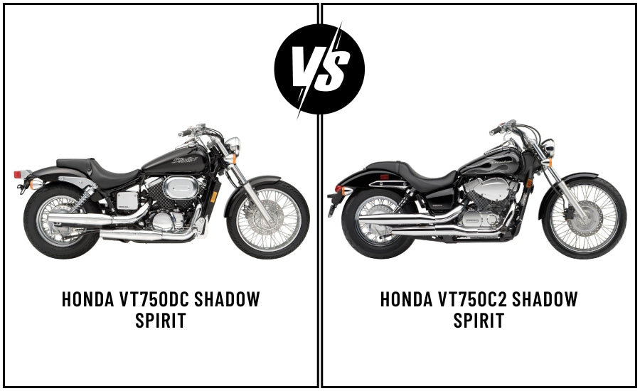 Which is Better: the Honda VT750DC Shadow Spirit or the Honda VT750C2 Shadow Spirit?