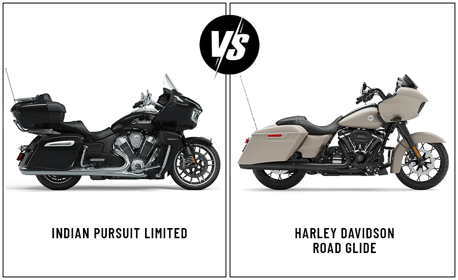 Which is Better: the Indian Pursuit Limited or the Harley Davidson Road Glide?