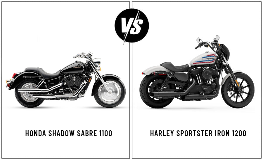Which is Better: the Honda Shadow Sabre 1100 or the Harley Sportster Iron 1200?