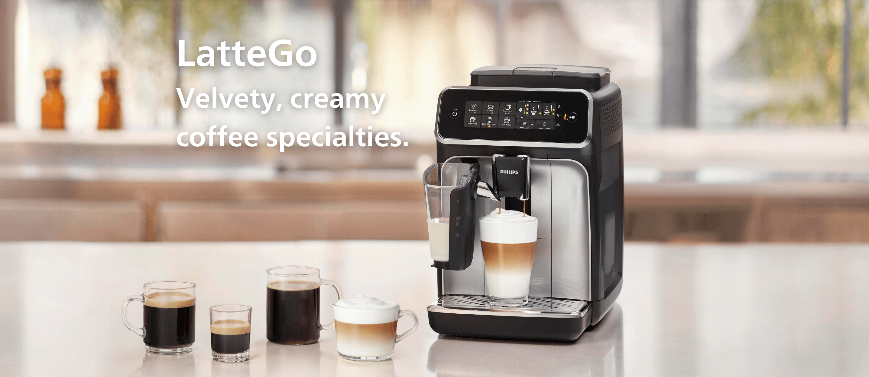  Philips 5400 Fully Automatic Espresso Machine With Lattego