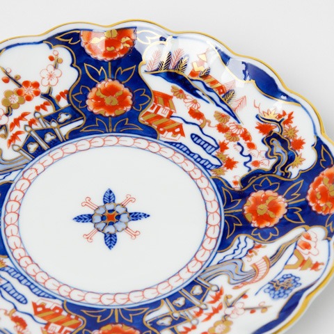 Plate 16cm, Madori-sansui  | JPAP - Japanese Tableware and Fine Gifts