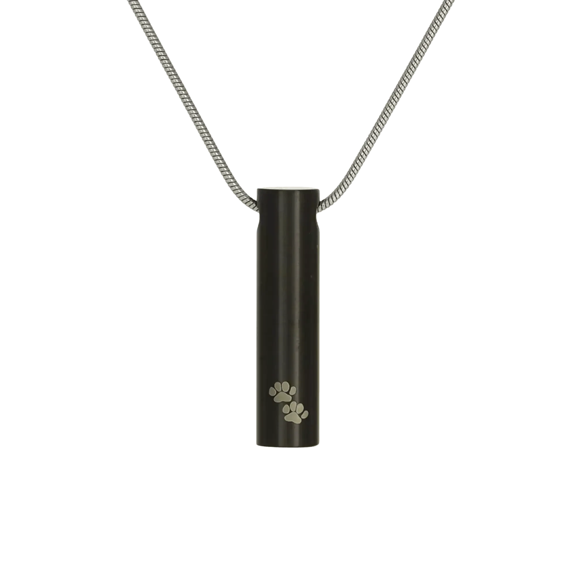 Paw Prints Cylinder Pendant - Titan Casket product image