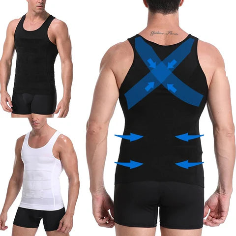 Back View of Compression Vest