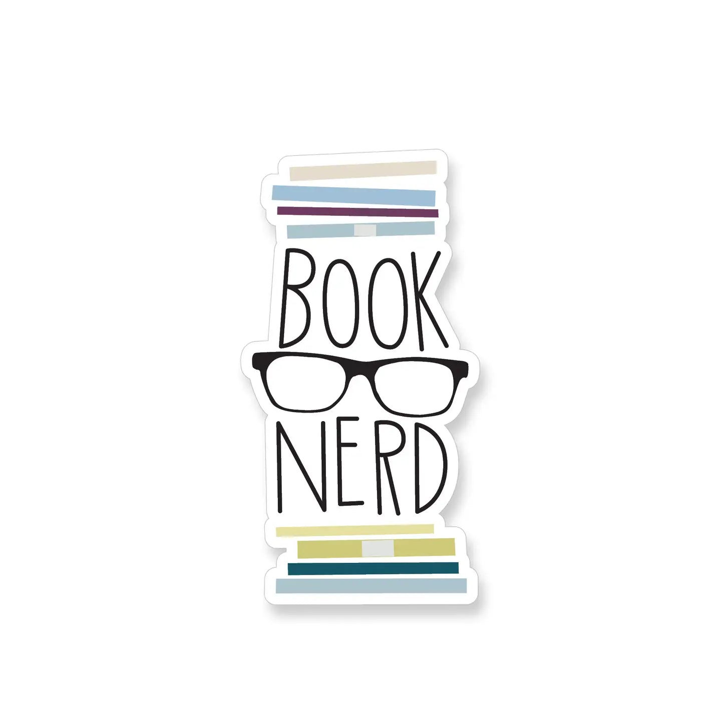 A2 - Book Nerd Vinyl Sticker