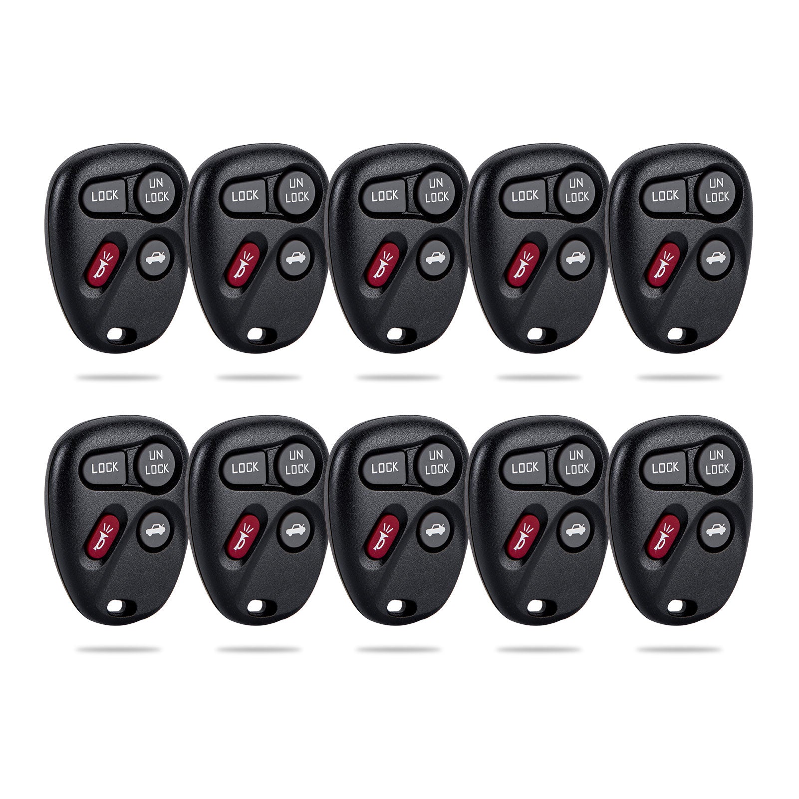Keyless Entry Remote Key Fob Replacment for 1998 -2001 Astro Blazer Jimmy Safari Bravada KOBUT1BT 15732805 KR-C4RM