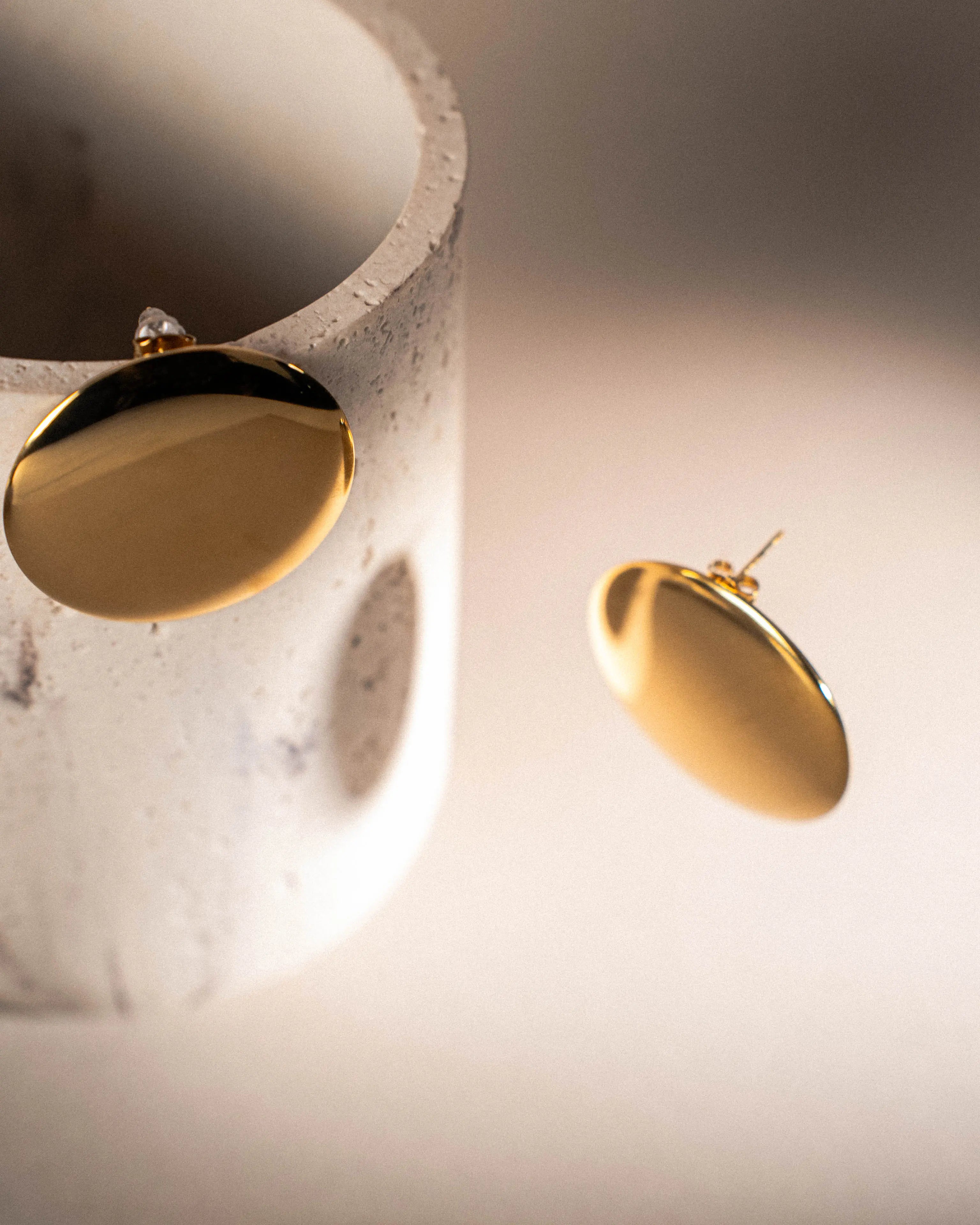 Oversize Stud Earrings – Maximalist Shine PHOEBE'S