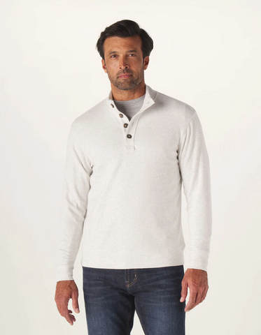 Say “yes” to soft and cozy in the Normal Brand Puremeso Button Popover.
