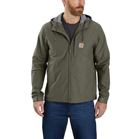 Let Carhartt’s Rain Defender Lightweight Jacket shield you from mist and drizzle.