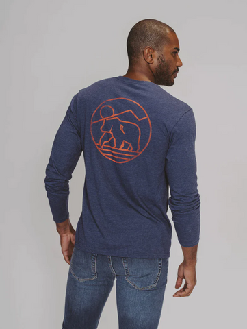 Throw on the Normal Brand Mountain Bear Shirt to face the day in comfort.