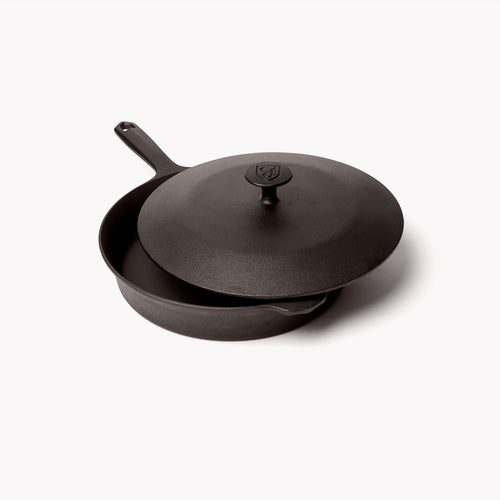 16-in Double Handled Skillet, Cast Iron Skillet