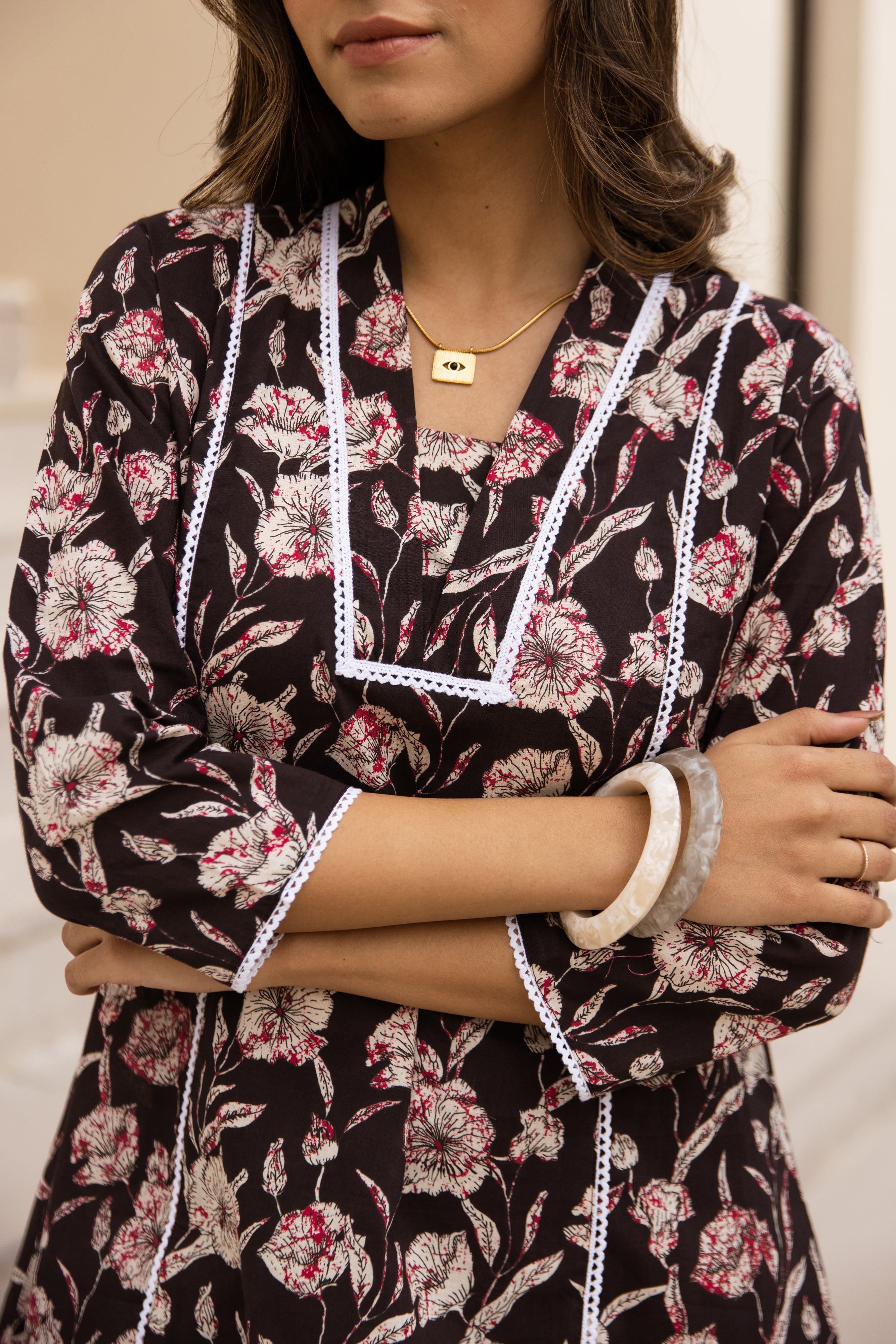 Best Women Raven Bloom Cotton Co-ord Set-S 2025 at ShopCircuit | ONDC