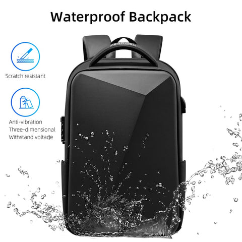 Waterproof and hard shell exterior for extra protection