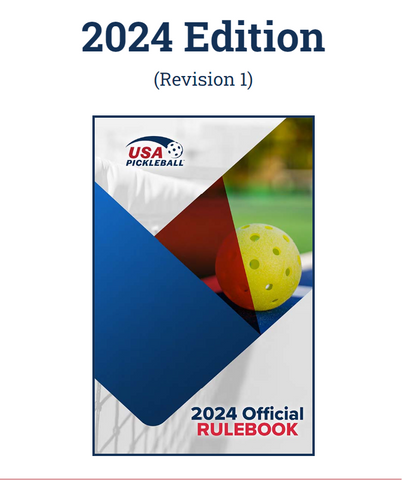 official pickleball rule book, official pickleball rules, usa pickleball rules