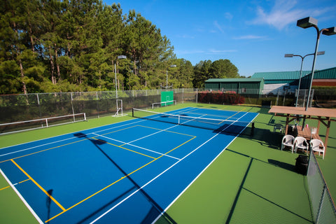 2 pickleball courts on a tennis court, can you put 2 pickleball courts on a tennis court, how do you put 2 pickleball courts on a tennis court