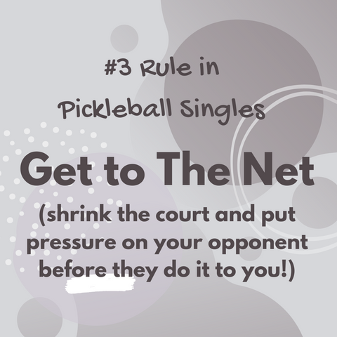 pickleball singles strategy, singles oickleball strategy