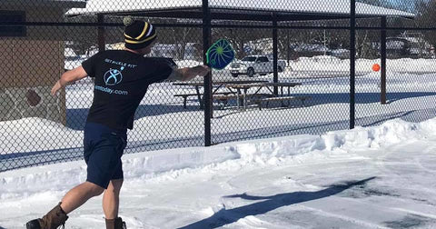 tips for playing pickleball in the cold, can you play pickleball in the cold