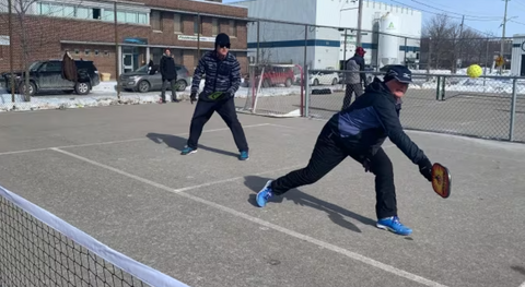 can you play pickleball when it's cold, playing pickleball in the cold, play pickleball in the cold