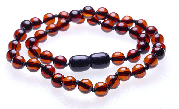 Baltic amber necklaces for babies (Amber teething necklaces)