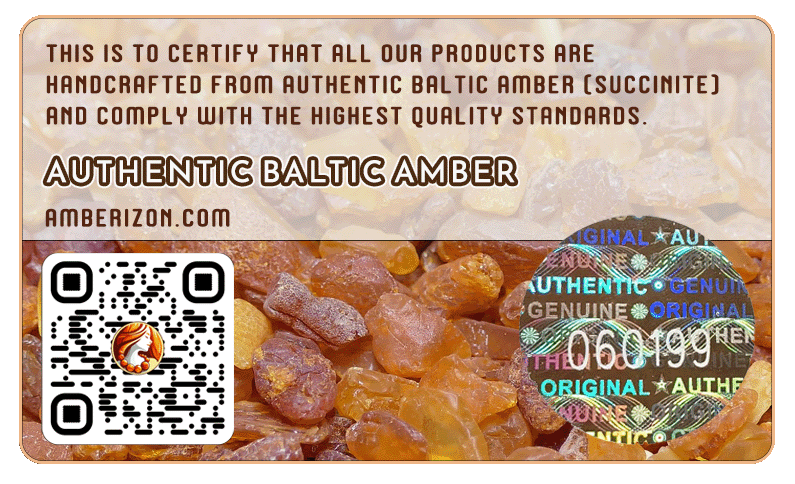 Certified Baltic amber jewelry and supplies