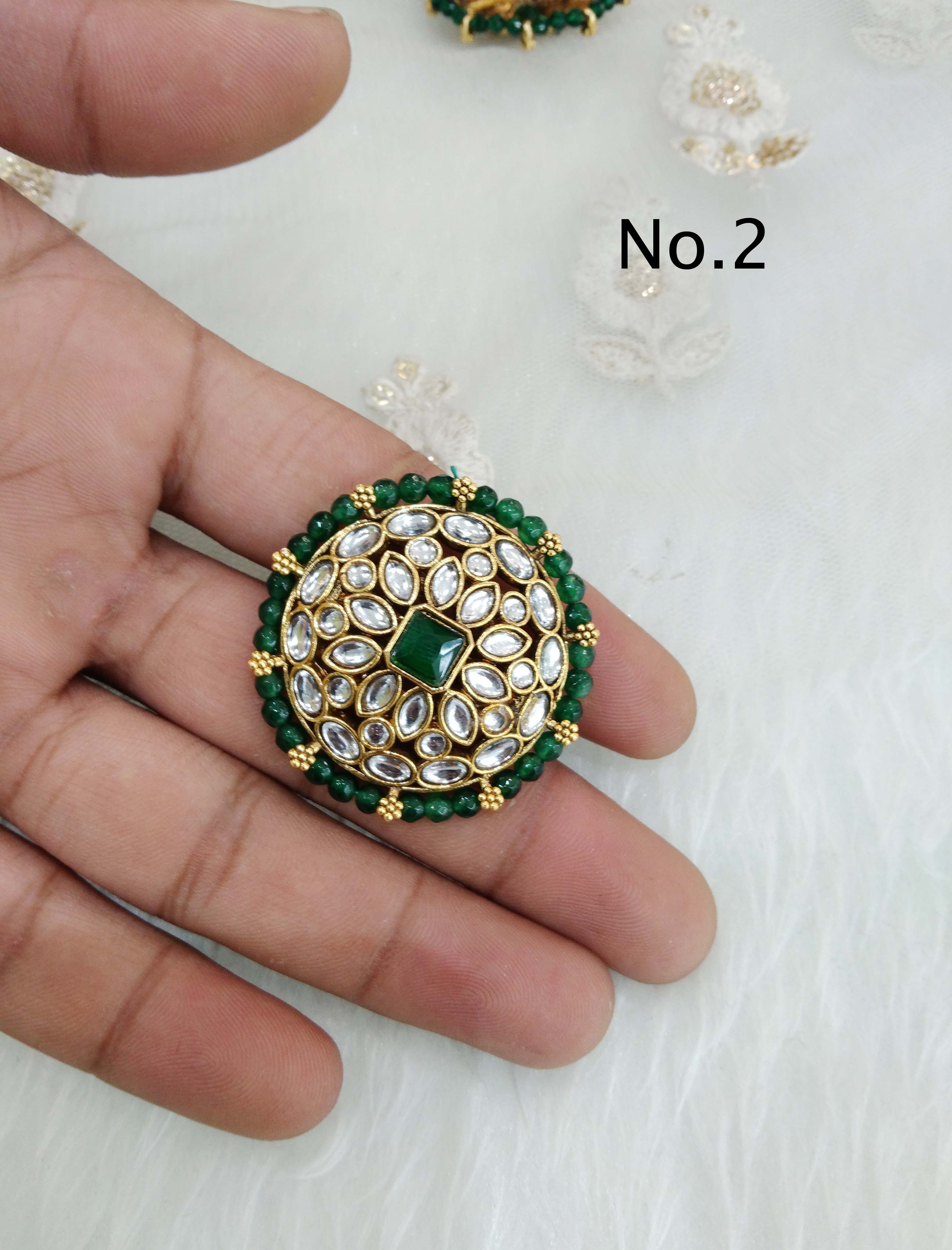 Krishna Gold Plated Ring - Bevy Pearls