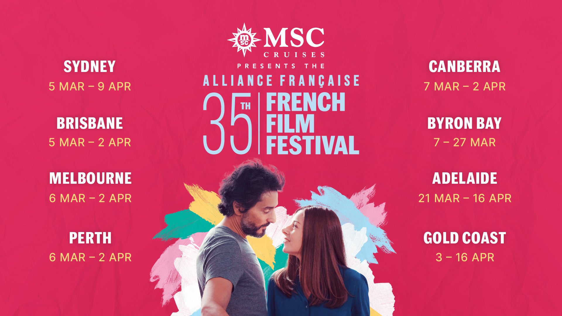 ALLIANCE FRANCAISE FRENCH FILM FESTIVAL X BLUE ILLUSION