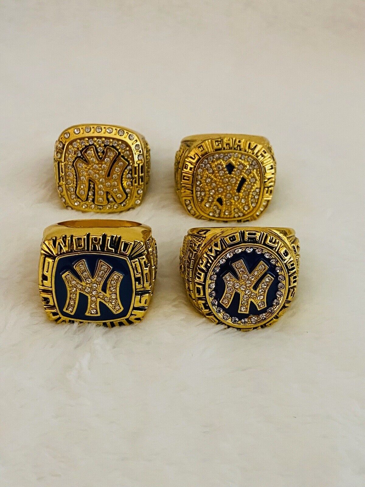 5 PCS NEW YORK Yankees Derek Jeter Champions Ring Set W Box, US SHIP