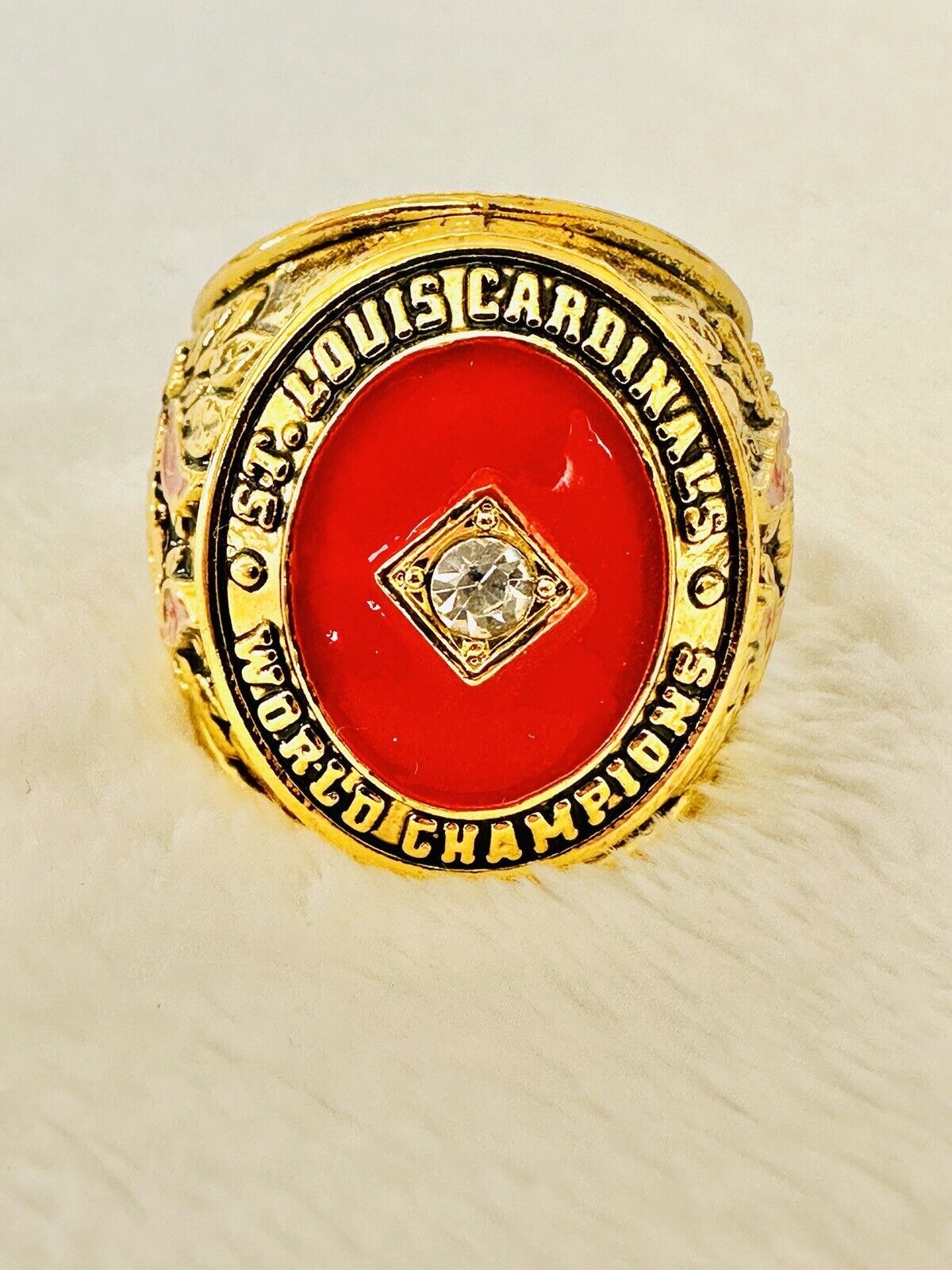 Lot Detail - 1967 Lorbeer St. Louis Cardinals World Series Championship Ring