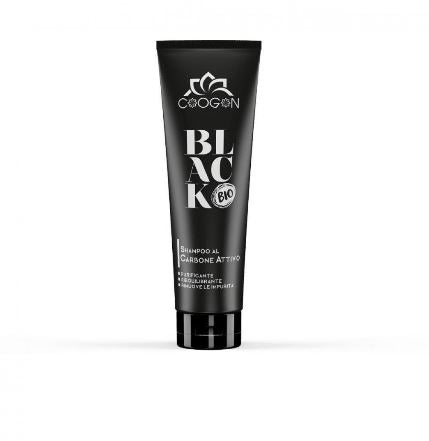 Chogan Black Diamond - Aktiviertes Holzkohle Schwarzes Shampoo für kräftiges und strahlendes Haar (250g)