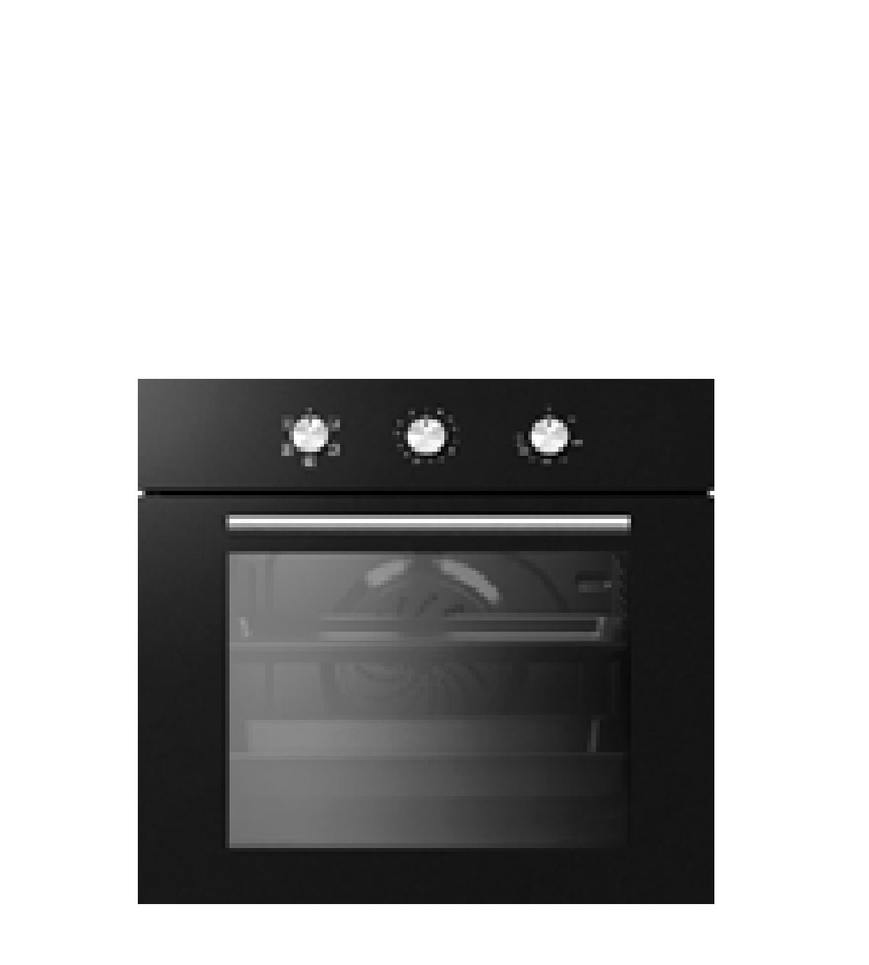 Master Gas Built In Oven Black , 60 Cm, Made In Italy