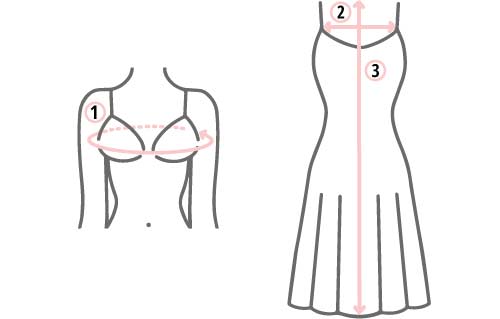 Guía de tallas - Vestidos - Horizons Lointains