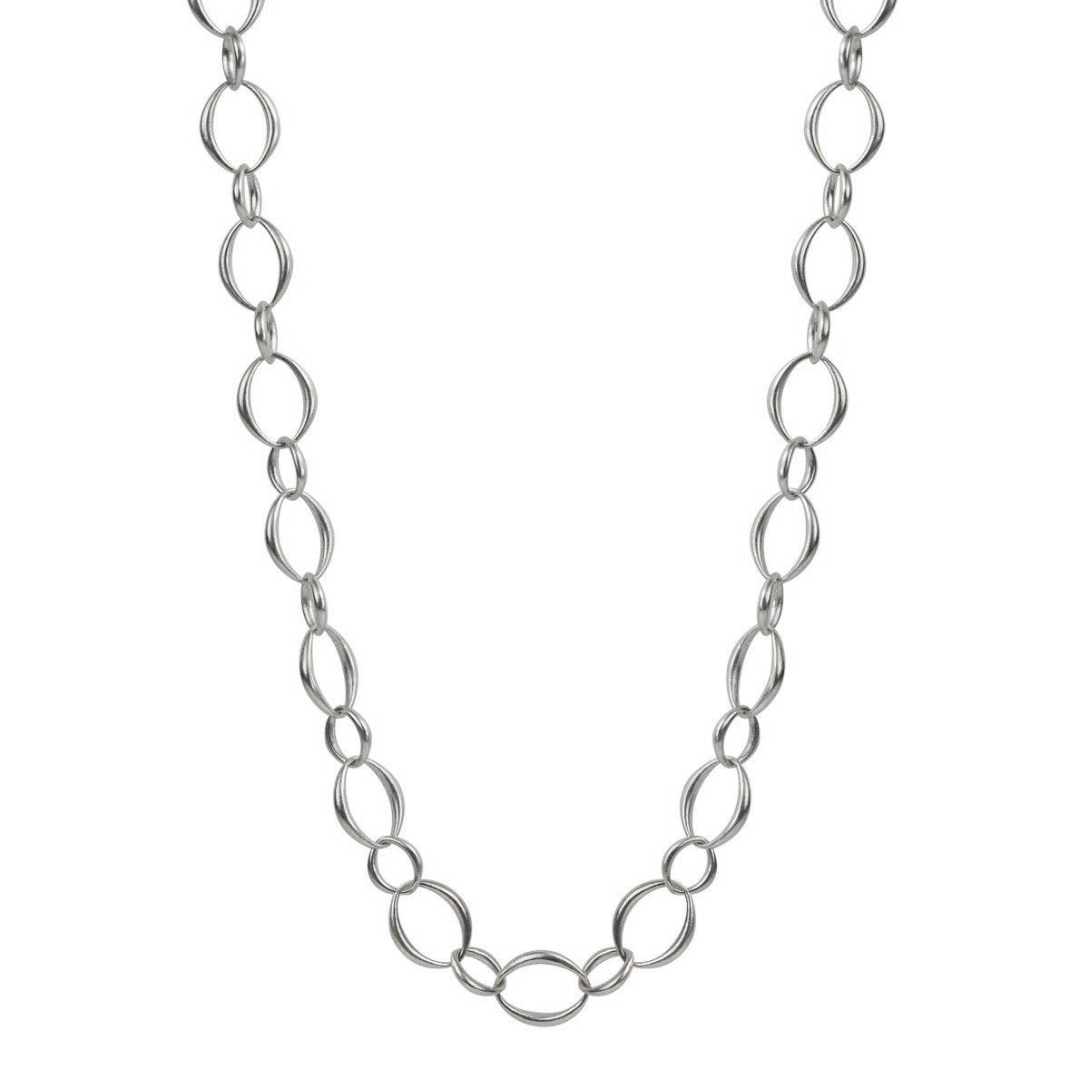 Sterling Silver Large Heavy O  Chain