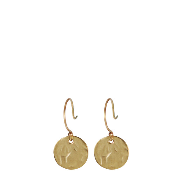 10K Gold Sequin Earrings - Me&Ro