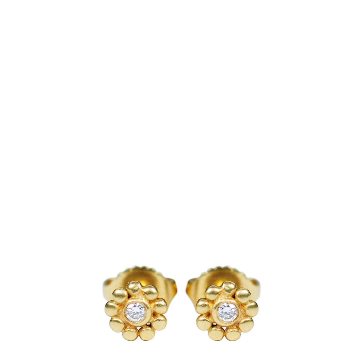 Luscious Black Flower Stud Earrings – J&CO Jewellery