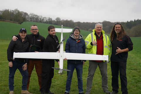 Autel Dragonfish aircraft demonstration by iRed team