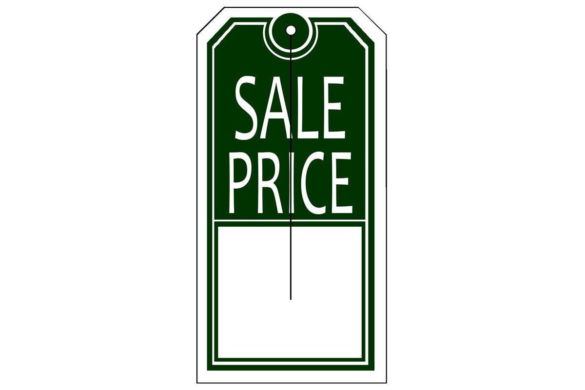 Sale Price Tag - 1-1/4 x 1-7/8