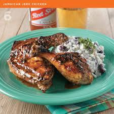 Jamaican Jerk Chicken From Pleasures of the Caribbean by Sharon O'Connor