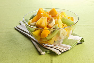 Calypso Fruit Salad from Pleasures of the Carribean by Sharon O'Connor