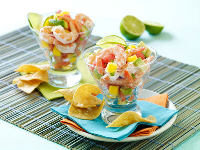 Shrimp Salsa from Salsa! by Sharon O'Connor