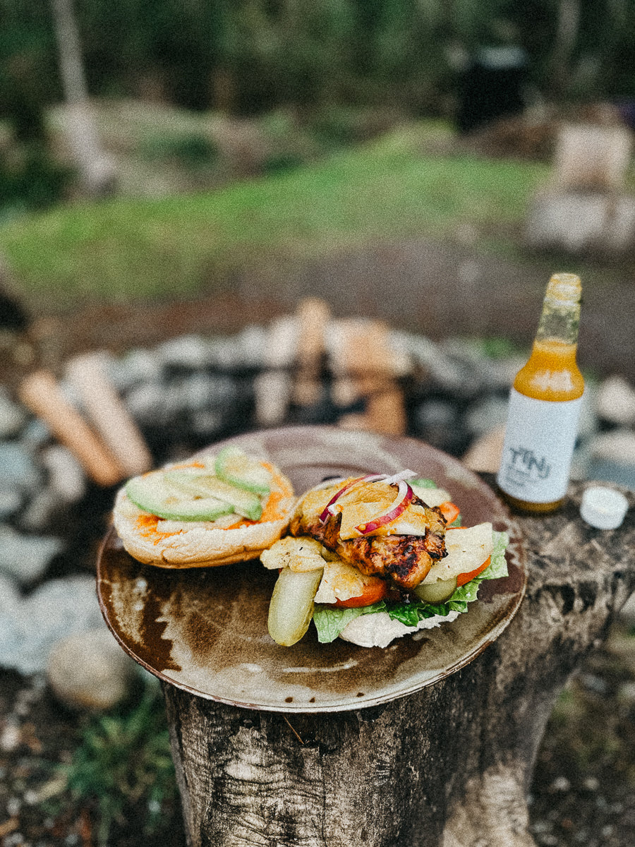 TTNJ Hawaiian BBQ Chicken Burger