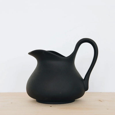 Black Stoneware Pitcher - Cute Chic Serveware