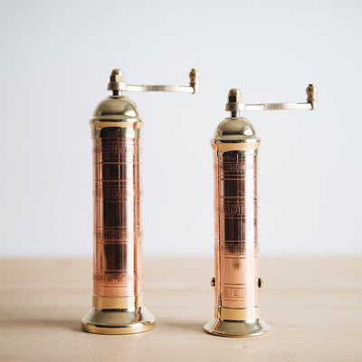 Copper Salt & Pepper Mills –