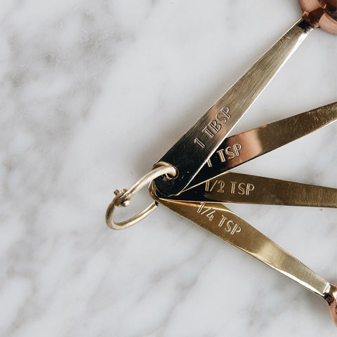 Copper-Brass: Measuring Cups